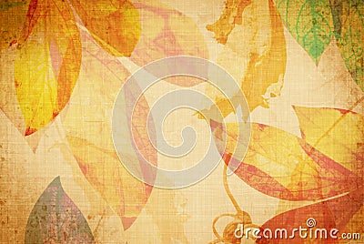 Summer grunge canvas Stock Photo