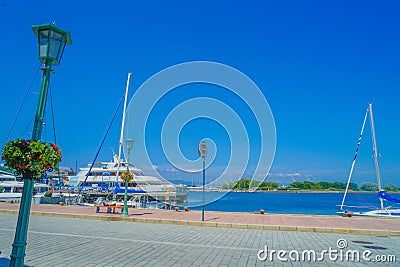 Summer in Hakodate Port Editorial Stock Photo