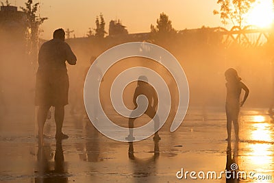 Summer Heat Editorial Stock Photo