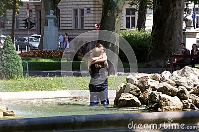 Summer heat Editorial Stock Photo