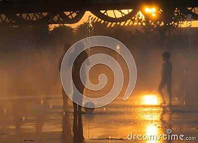 Summer Heat Editorial Stock Photo