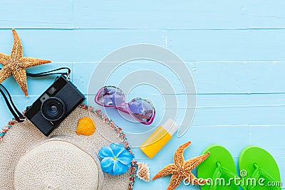 Summer holiday and vacation concept. Stock Photo