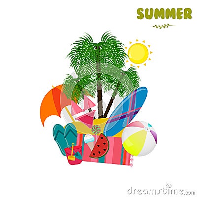 Summer Vector Illustration