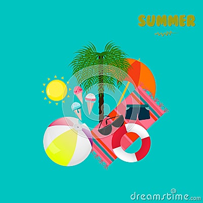 Summer Vector Illustration