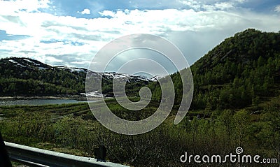 Summer in Norway Stock Photo