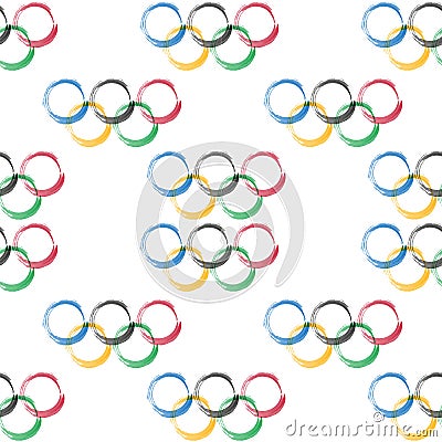 Summer Olympic Games in Paris in 2024. Vector Illustration