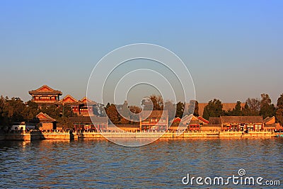 Summer Palace China Stock Photo