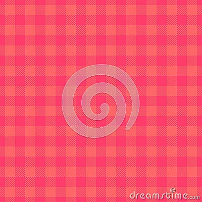 Summer pattern background textile, sparse plaid texture seamless. Checks fabric tartan vector check in red color Vector Illustration