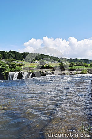 Summer river Stock Photo