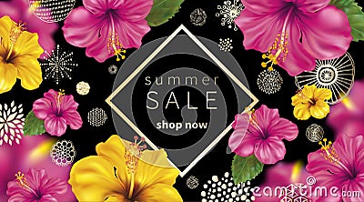 Summer Sale background Vector Illustration