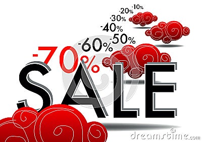 Summer sales Stock Photo