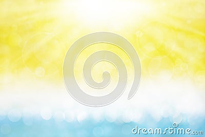 Summer Sun and Sea Stock Photo