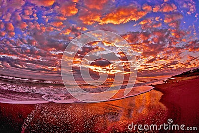 Summer Sunrise Stock Photo