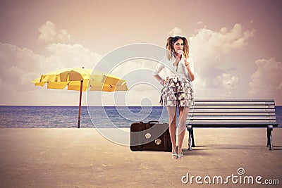 Summer travel Stock Photo