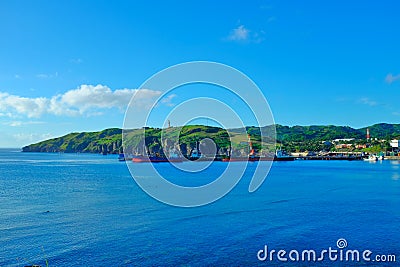 Summer tropical destination in the Philippines Stock Photo