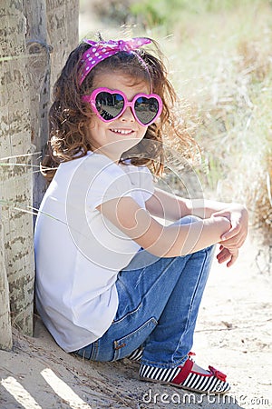 Summer vacation child Stock Photo