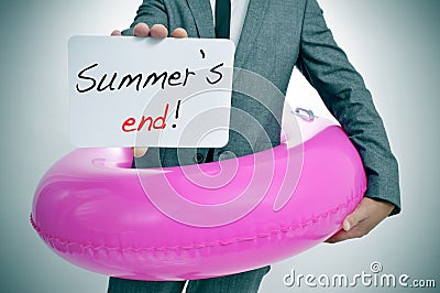 Summers end Stock Photo