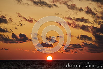 sunset Stock Photo