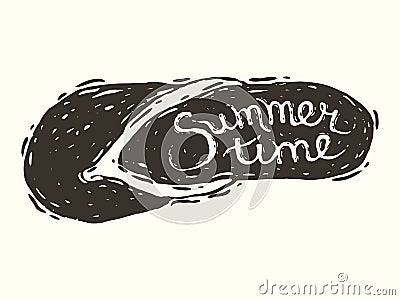 Summertime Vector Illustration