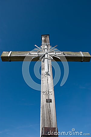 Summit Crux Stock Photo