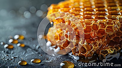 Sumptuous honey scene Stock Photo