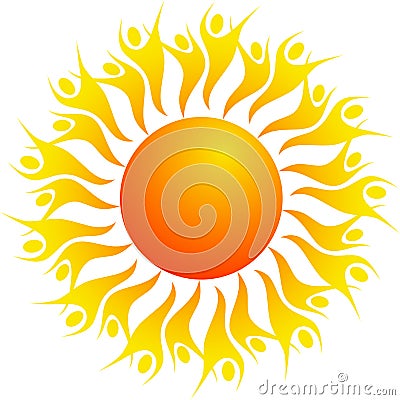 Sun Vector Illustration