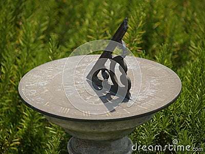 Sun Dial Stock Photo