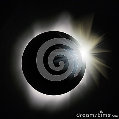 Sun eclipse Stock Photo