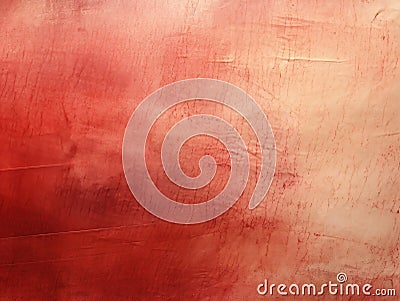 Sun-Faded Vintage Paper with Washed-Out Red and Uneven Color - AI Generated Stock Photo