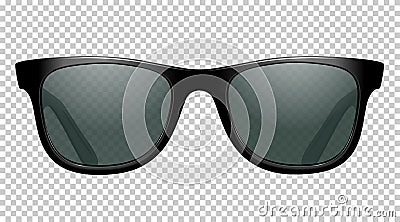 Sun glasses vector illustration realistic Vector Illustration