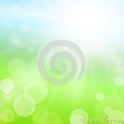 Sun light blurred abstract background Stock Photo