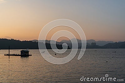 Sun Moon Lake,Taiwan Nantou -November 5, 2019 Editorial Stock Photo
