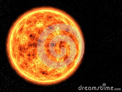 Sun, Outer Space, Solar System, Star Stock Photo