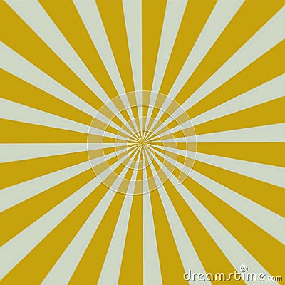 Sun rays background or yellow color burst background : Pop Art Style. Use for App, Postcards, Packaging, Items, Websites Cartoon Illustration