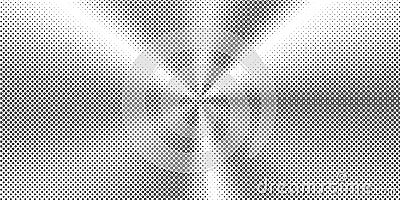 Sun rays halftone background. White and grey radial abstract comic pattern. Vector explosion abstract lines backdrop Stock Photo