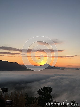 Sun rise Stock Photo