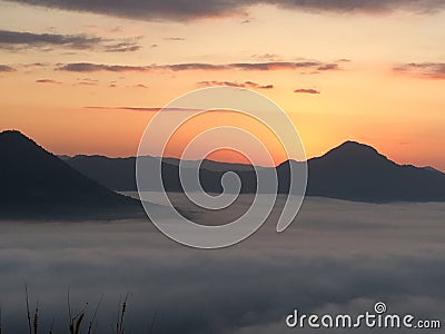 Sun rise Stock Photo