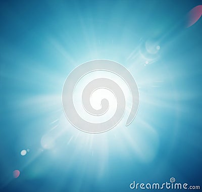 Sun Shine Vector Illustration