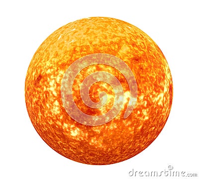 Sun Solar System Isolated Elements of this image furnished by NASA Stock Photo