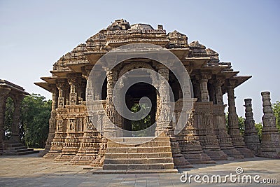 Sun Temple, Modhera, Gujarat Stock Photo