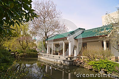 Sun Yat-Sen Public Park in Vancouver Canada. Stock Photo