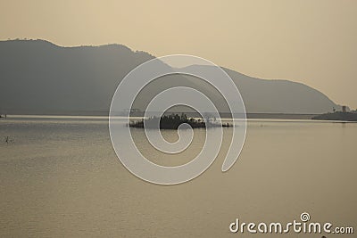 sunabeda reservoir lake Stock Photo