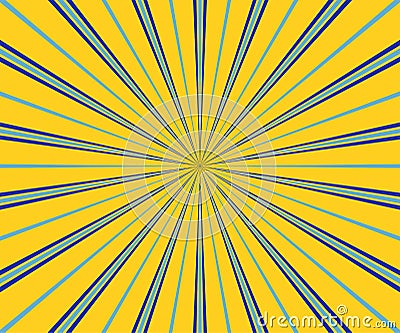 Sunburst background. Vector Vector Illustration