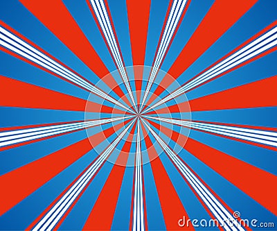 Sunburst background. Vector Vector Illustration