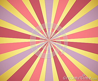 Sunburst background. Vector Vector Illustration