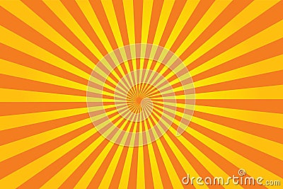 Sunburst vector Vector Illustration