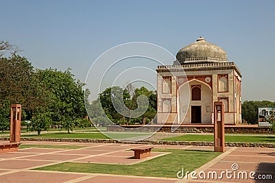 Sunder Nursery, formerly called Azim Bagh or Bagh-e-Azeem, Stock Photo