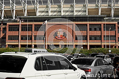 SUNDERLAND, UK, August 30, 2022: Stadium of Light Editorial Stock Photo