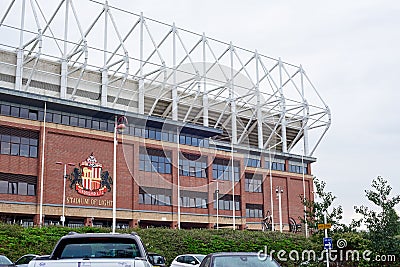 SUNDERLAND, UK, August 30, 2022: Stadium of Light Editorial Stock Photo