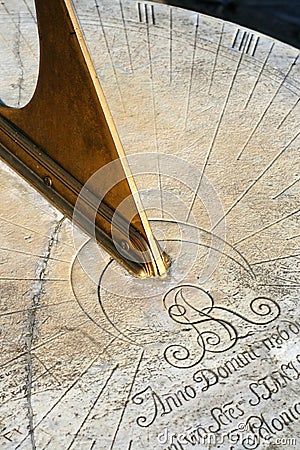 Sundial Stock Photo